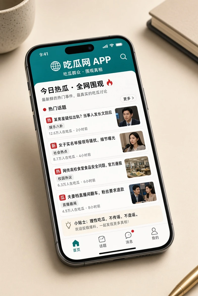 吃瓜网APP移动阅读服务